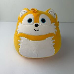 Squishmallow 8-Inch Tails - Sonic The Hedgehog Official Plush Yellow 2 Tail